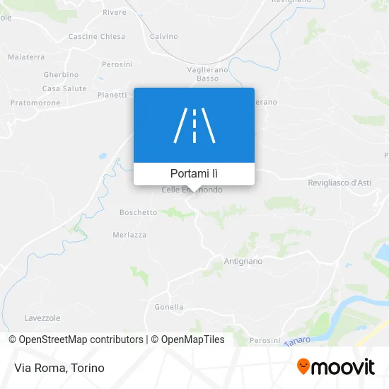 Mappa Via Roma