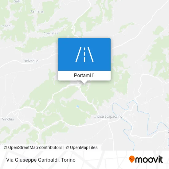 Mappa Via Giuseppe Garibaldi