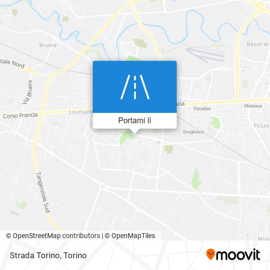 Mappa Strada Torino