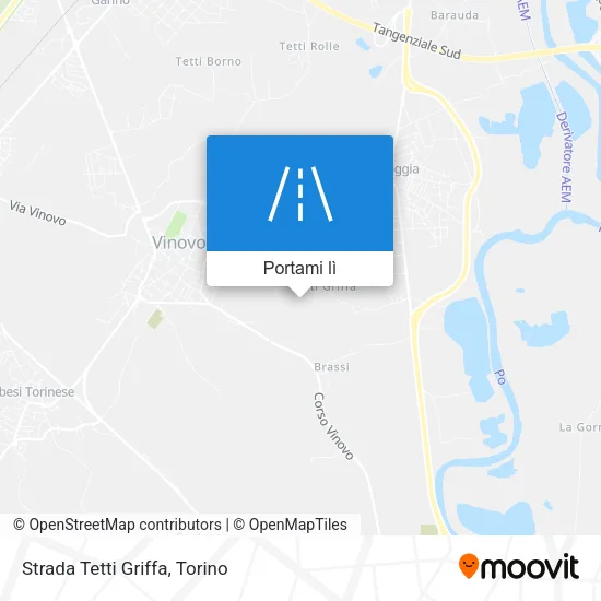 Mappa Strada Tetti Griffa