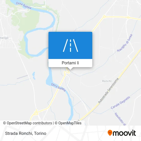 Mappa Strada Ronchi