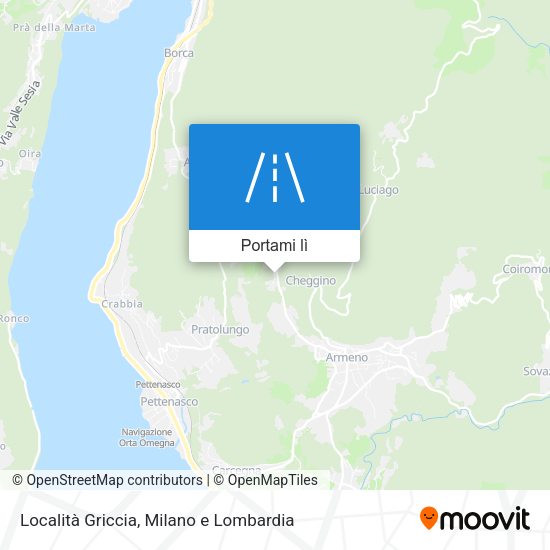 Mappa Località Griccia