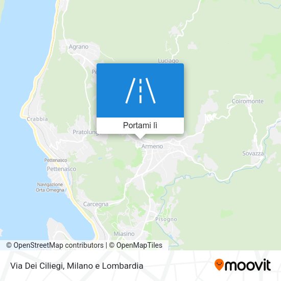 Mappa Via Dei Ciliegi