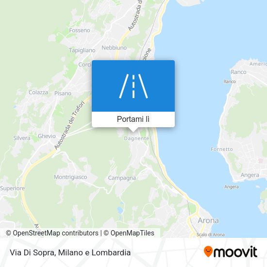 Mappa Via Di Sopra