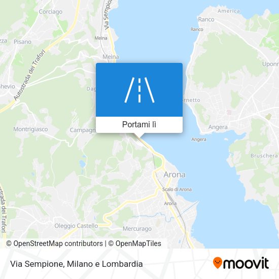 Mappa Via Sempione