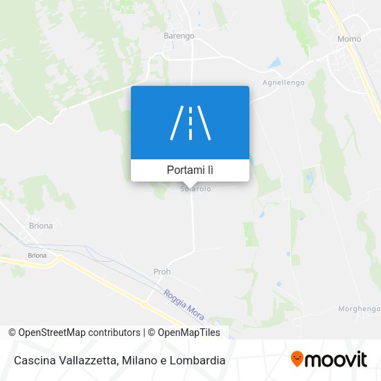 Mappa Cascina Vallazzetta