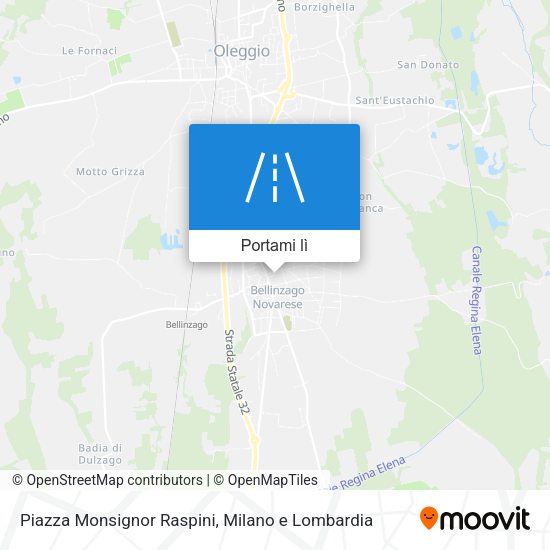Mappa Piazza Monsignor Raspini