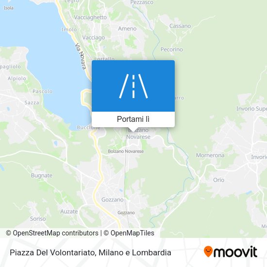Mappa Piazza Del Volontariato