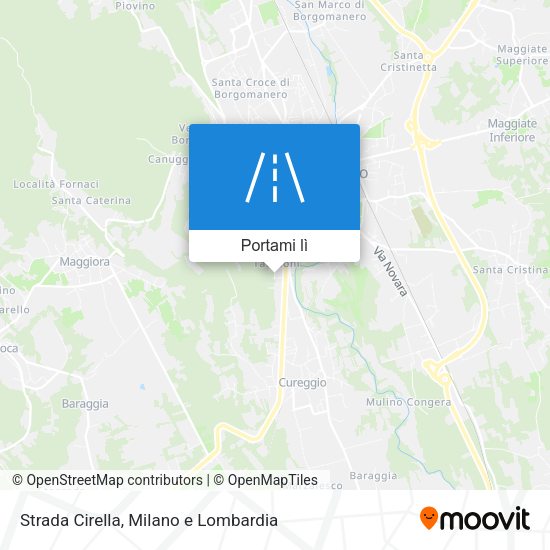 Mappa Strada Cirella