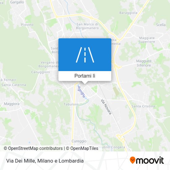 Mappa Via Dei Mille