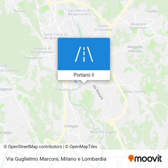 Mappa Via Guglielmo Marconi