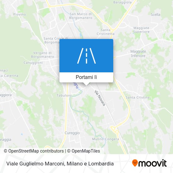 Mappa Viale Guglielmo Marconi