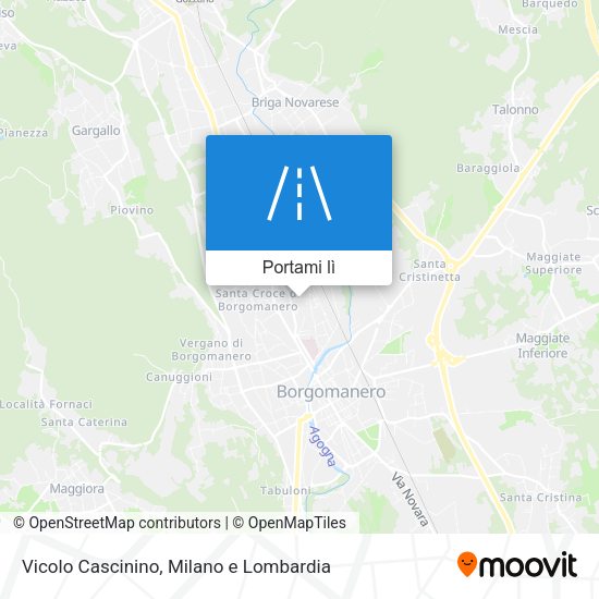Mappa Vicolo Cascinino