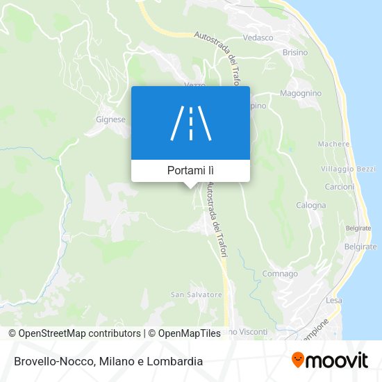 Mappa Brovello-Nocco