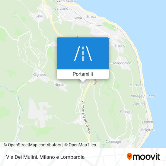 Mappa Via Dei Mulini