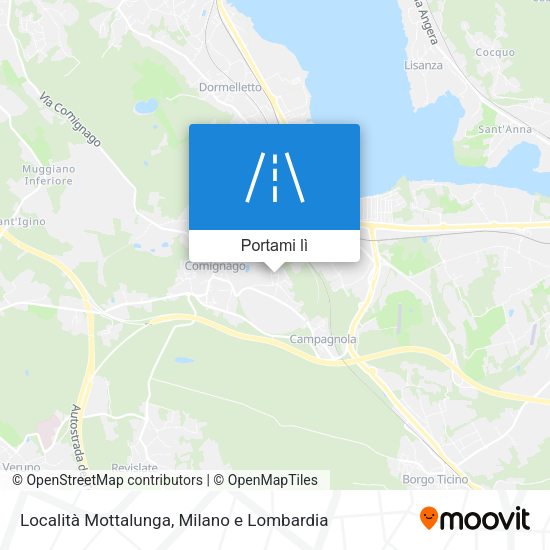 Mappa Località Mottalunga