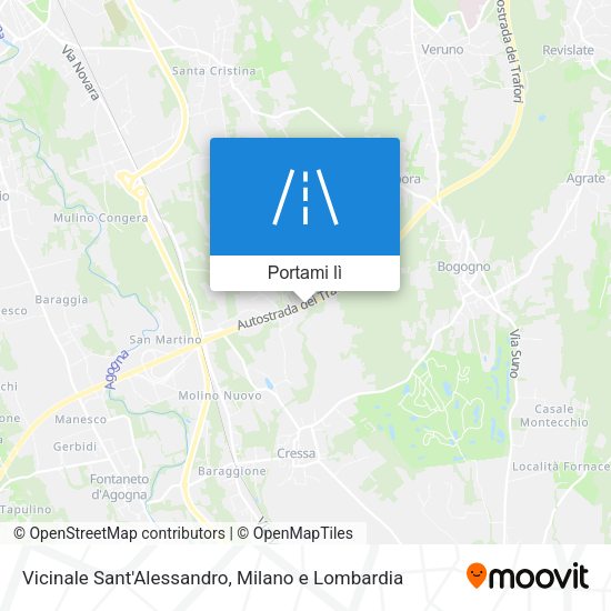 Mappa Vicinale Sant'Alessandro