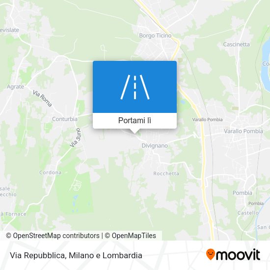 Mappa Via Repubblica