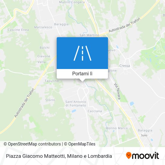 Mappa Piazza Giacomo Matteotti
