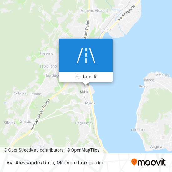 Mappa Via Alessandro Ratti