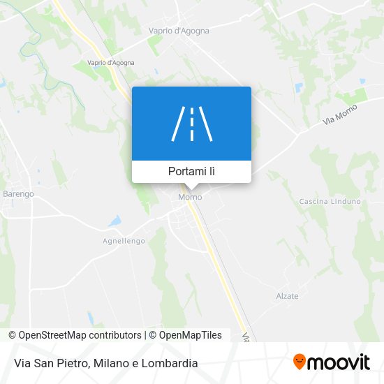 Mappa Via San Pietro