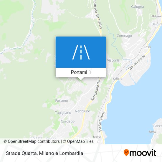 Mappa Strada Quarta