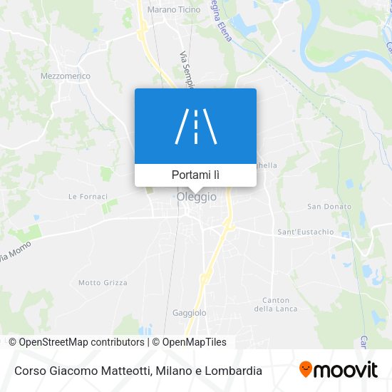 Mappa Corso Giacomo Matteotti