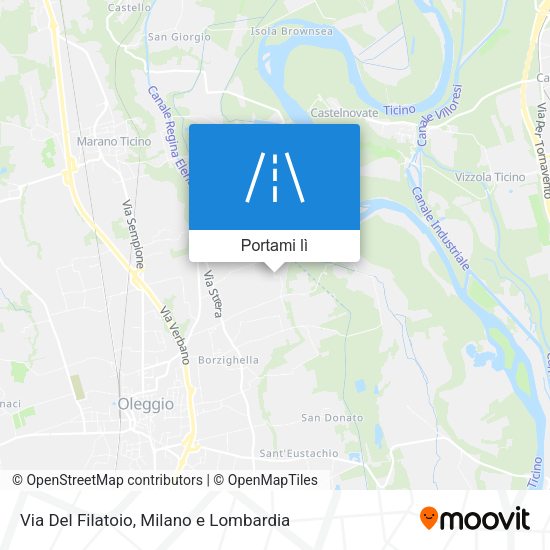 Mappa Via Del Filatoio