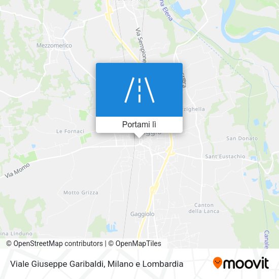 Mappa Viale Giuseppe Garibaldi