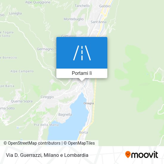 Mappa Via D. Guerrazzi