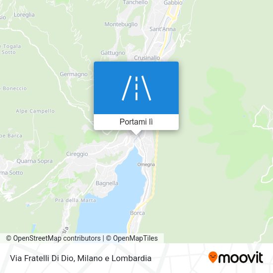 Mappa Via Fratelli Di Dio