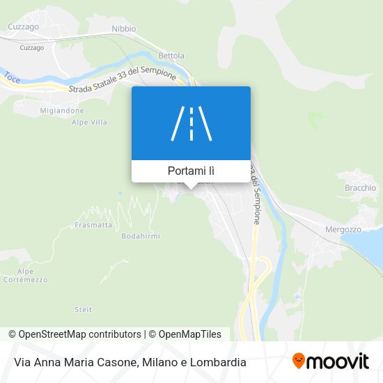 Mappa Via Anna Maria Casone