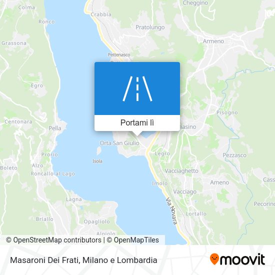 Mappa Masaroni Dei Frati