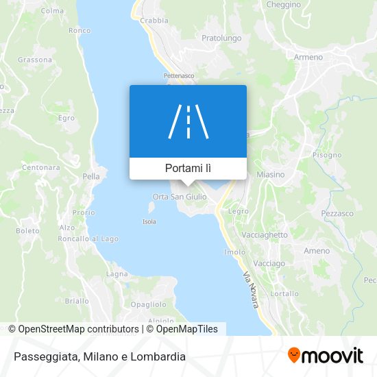 Mappa Passeggiata