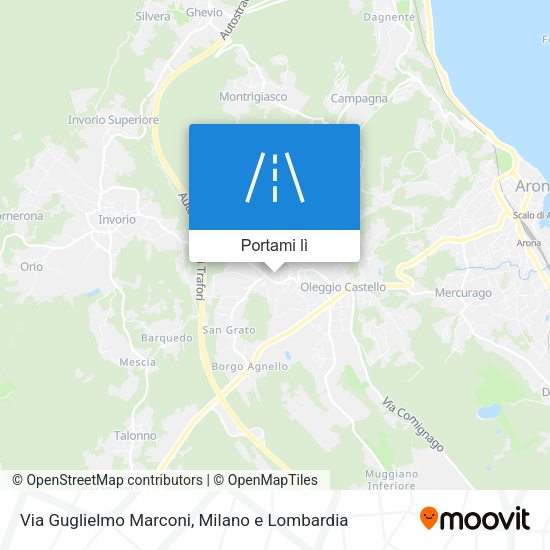 Mappa Via Guglielmo Marconi