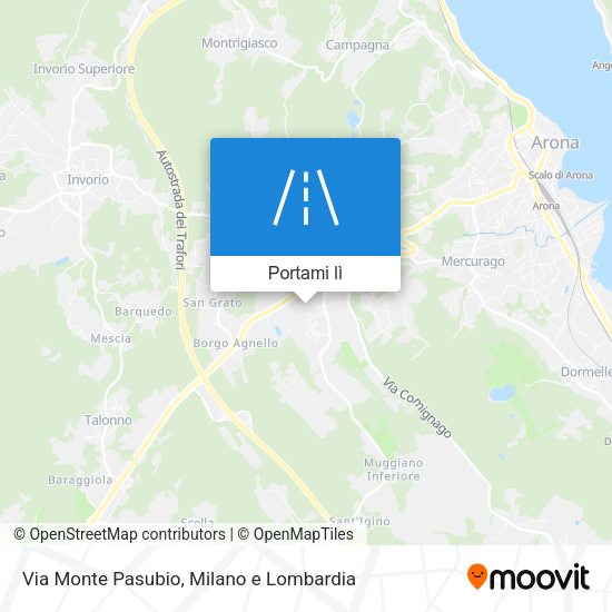 Mappa Via Monte Pasubio
