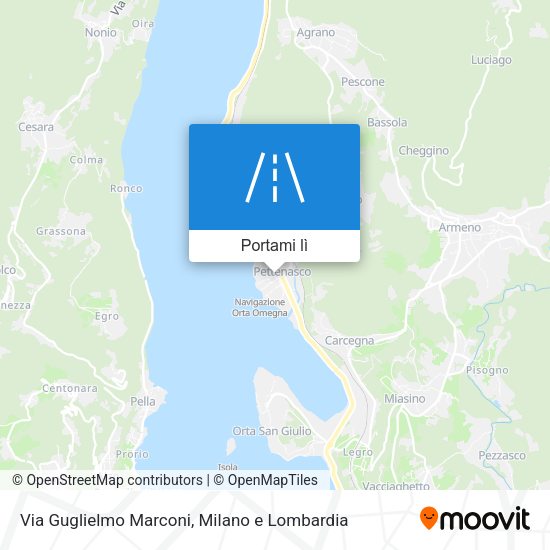 Mappa Via Guglielmo Marconi