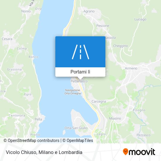 Mappa Vicolo Chiuso