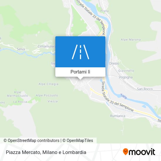 Mappa Piazza Mercato