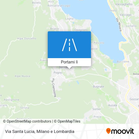 Mappa Via Santa Lucia