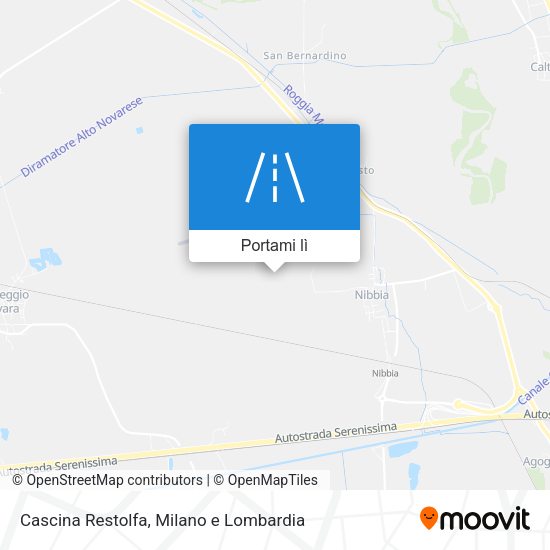 Mappa Cascina Restolfa