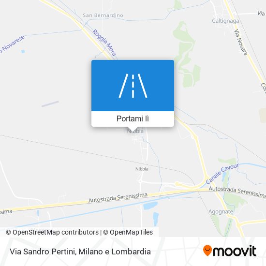 Mappa Via Sandro Pertini