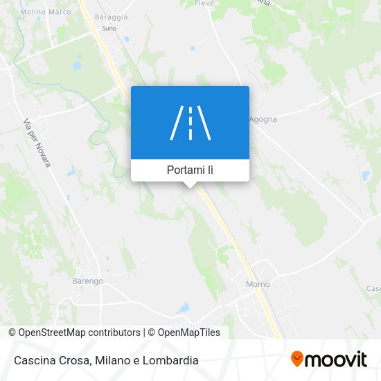 Mappa Cascina Crosa