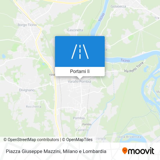 Mappa Piazza Giuseppe Mazzini