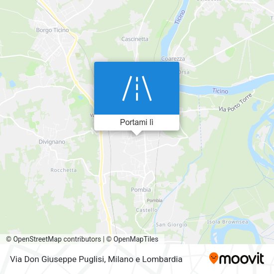 Mappa Via Don Giuseppe Puglisi