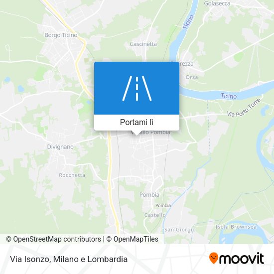 Mappa Via Isonzo