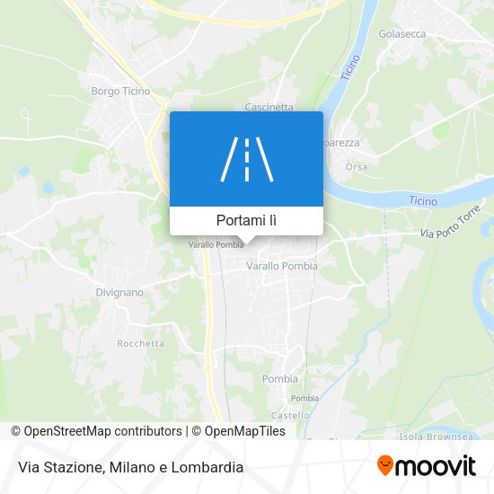 Mappa Via Stazione