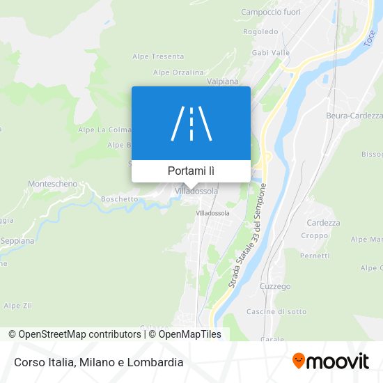 Mappa Corso Italia