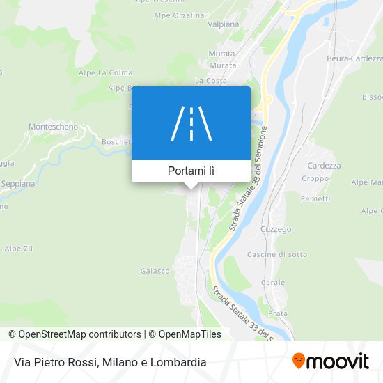 Mappa Via Pietro Rossi