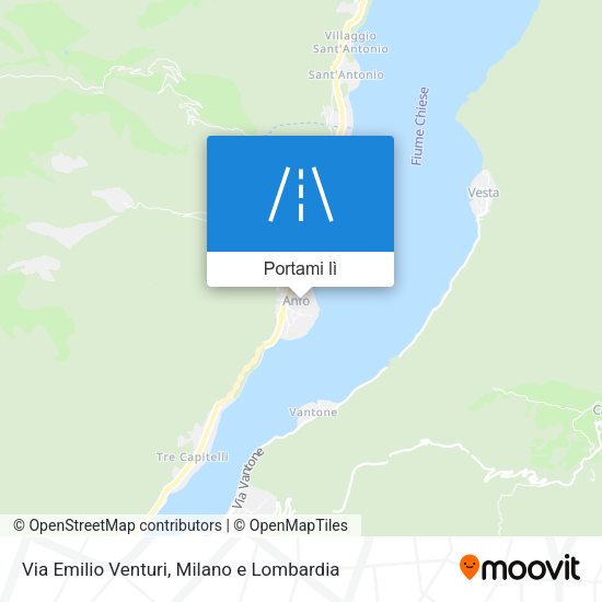 Mappa Via Emilio Venturi